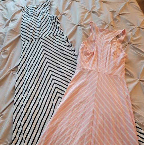 Lauren Conrad chevron Maxi dresses - Picture 1 of 5